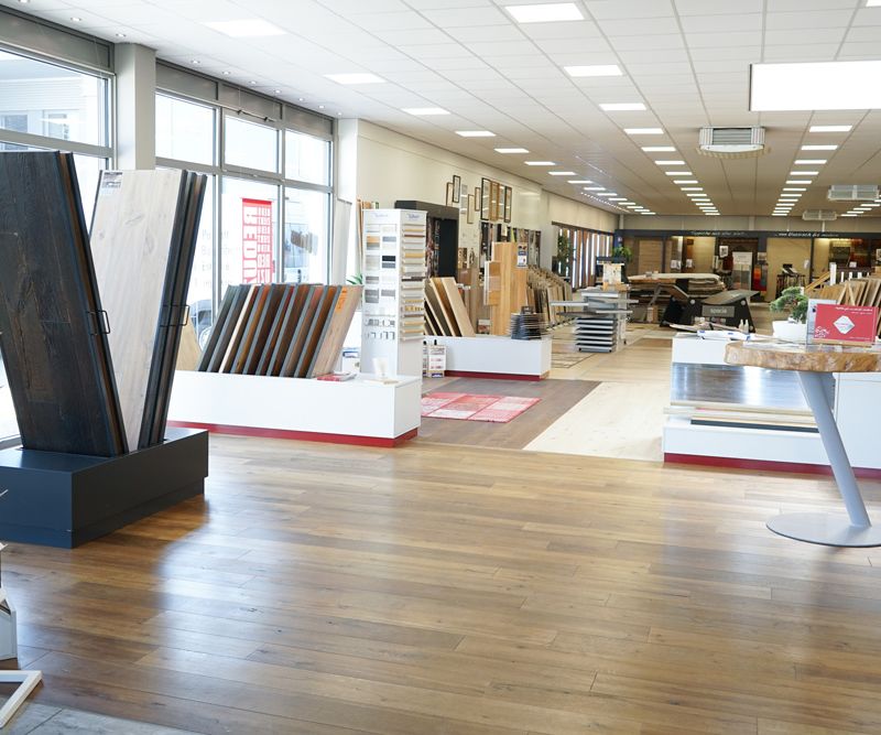 Parkett und Fußböden Stellermann in Veden eigene Ausstellung